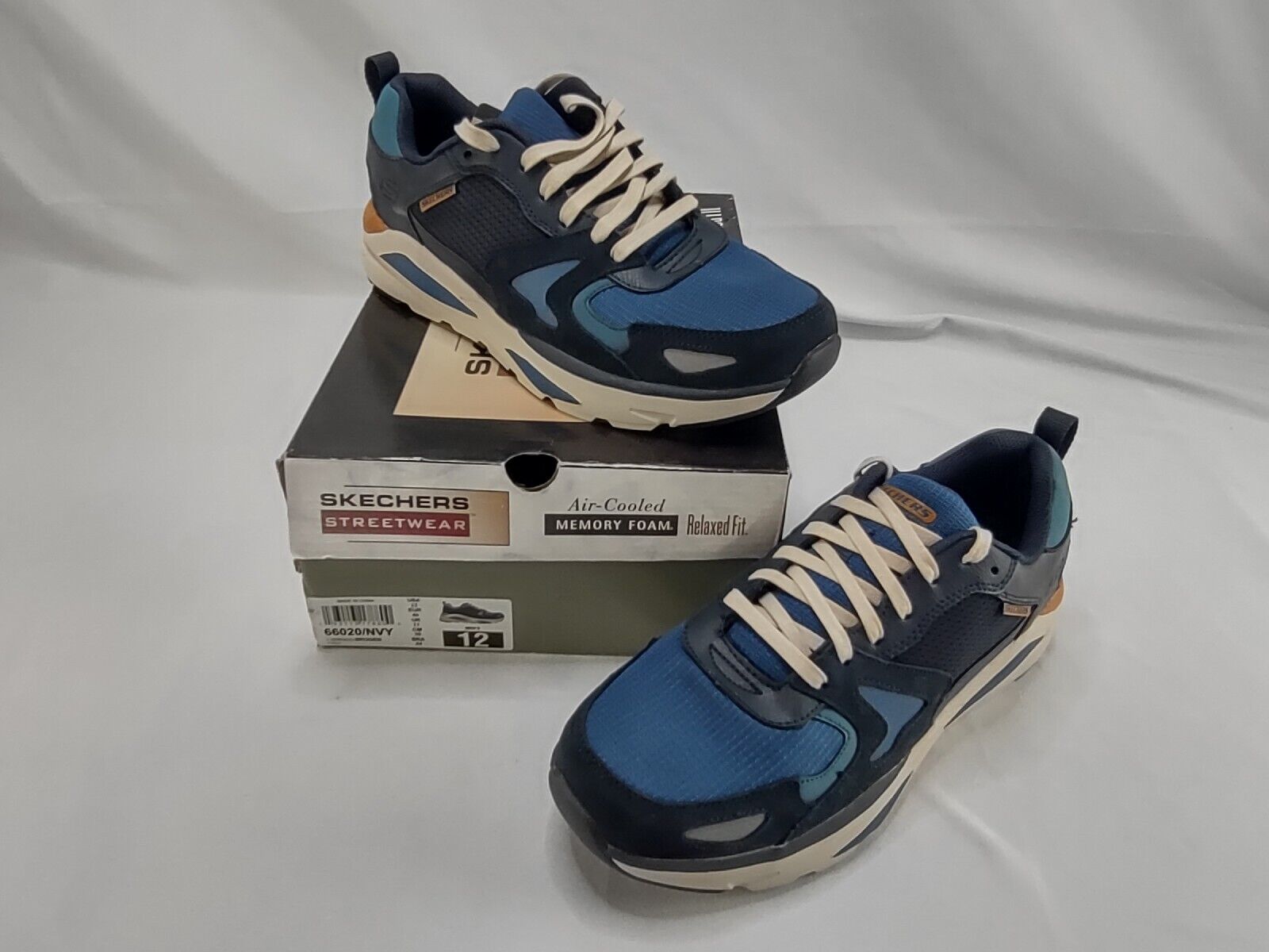 Skechers Verrado Navy Blue Shoes New With Box eBay