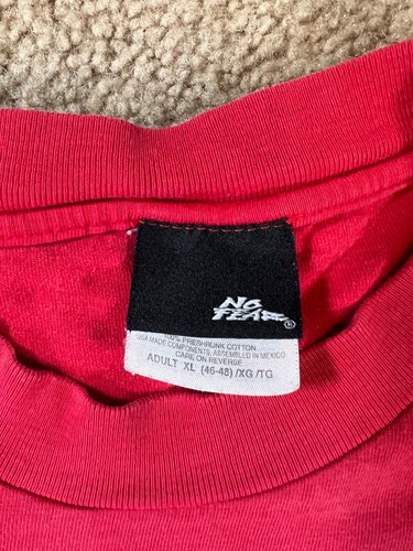 VTG No Fear Flame Red Dragon 90's Rare T Shirt Mens Sz XL - Picture 8 of 16