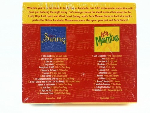 Let's Mambo / Let' s Swing Dance 2 CD Instrumental Collection 2000 Avalon Music - Picture 2 of 5