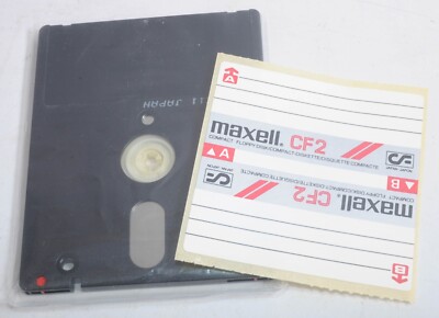 Maxell CF2 Compact 3'' Diskette für Amstrad Computer NOS