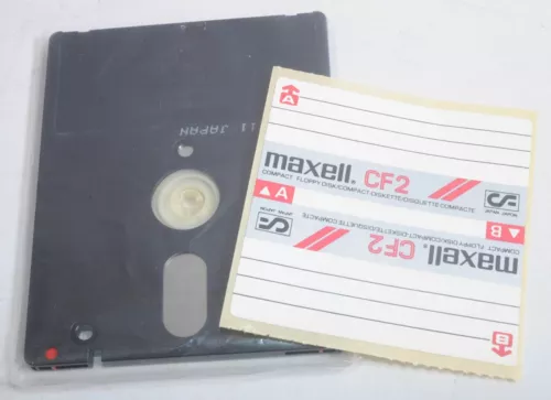 Maxell CF2 Compact 3" Floppy Disk for Amstrad Computers NOS