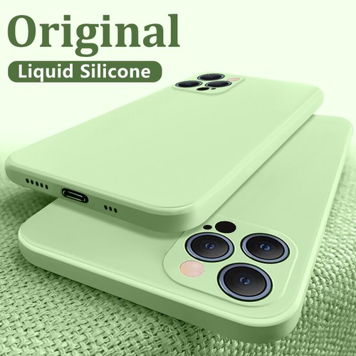 14 Colors Liquid Silicone Soft Case Cover For iPhone 15 14 13 12 11 Pro Max XR 8 - Picture 17 of 23