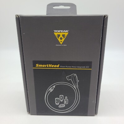 Topeak SmartHead Floor Pump Hose Upgrade Kit 38'' Hose: Retrofits Most Pumps