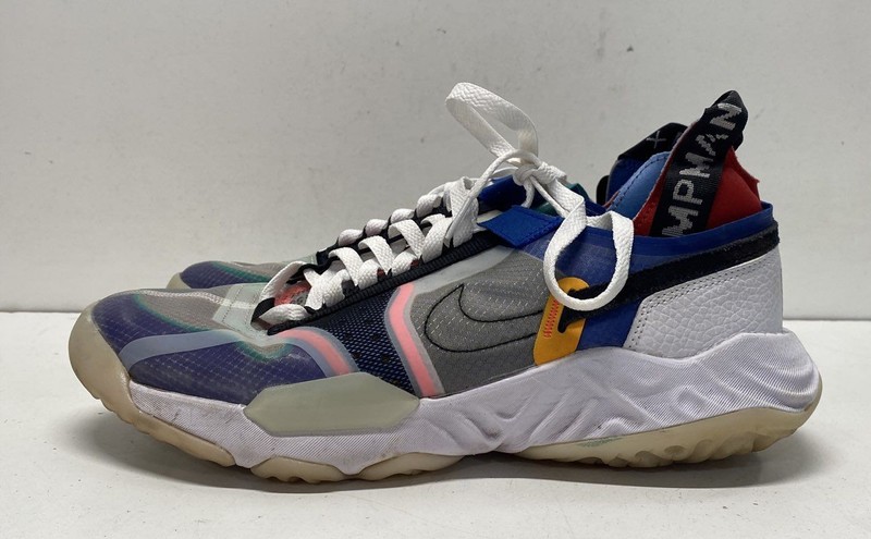 Nike Multi Color/blue Multicolor geometric Sneaker Athletic Shoes Men 10