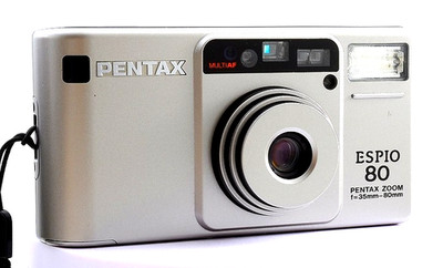 PENTAX Espio 80 38-80mm Zoom 35mm Point Shoot Film Camera Tested NEAR MINT JAPAN