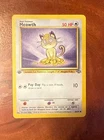 Pokémon TCG Jungle Meowth 1st Edition 56/64 Common - LP/NM