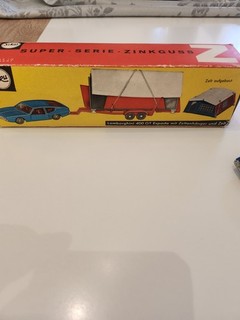 Modellautos 1:43 Siku V333 Lamborghini 400 GT Espada Zelt und Anhänger mit OVP