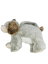 Plushies Plush Puppy Dog Purse/Bag Zip Closure HAS STAIN