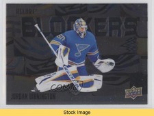 2022-23 Upper Deck Allure Blockers Jordan Binnington #BL-17 READ 8tn