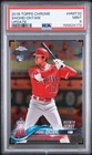 2018 Topps Chrome Update #HMT32 Shohei Ohtani RC Rookie PSA 9 155824173