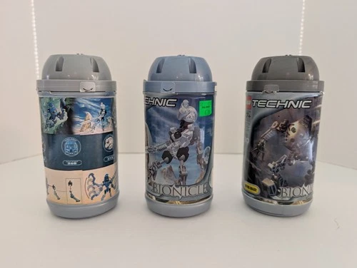 LEGO TECHNIC Bionicle Original Set - KOPAKA (8536), ONUA (8532), GALI (8533)