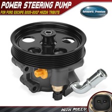 Power Steering Pump With 6-groove Pulley For Ford Escape 2005-2007 Mazda Tribute
