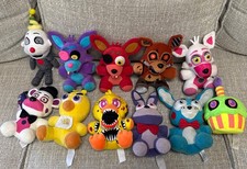 Five Nights At Freddy's FNAF Lot of 11 Plush 2016 2017 2018 Authentic Funko