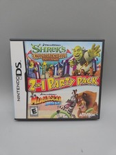 Shrek's Carnival Kraze, Madagascar Kartz, 2 in 1 Party Pack (Nintendo DS, 2009)