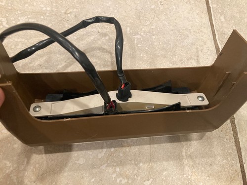 1980-1985 Nissan/Datsun 720 climate control Trim BROWN With AC Wiring OEM USED - Picture 10 of 11