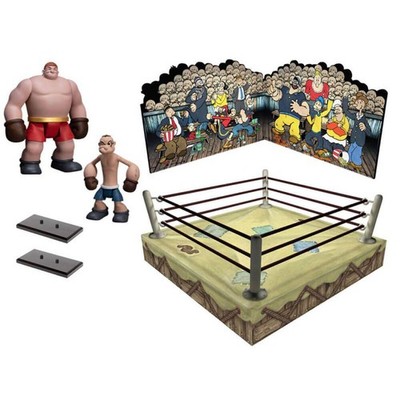 High Quality Popeye Popeye and Oxheart 5-Points Box Set Collectable Figures
