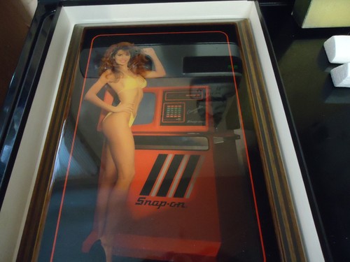 Snap On Advertising Clock Commander XL. NEW IN ORIGINAL BOX LINGERIE PIN UP - Picture 2 of 9