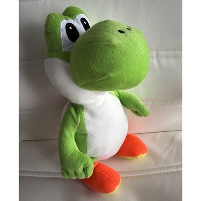 Super Mario Nintendo 2020 YOSHI Lg. 15'' Plush Stuffed Figure w/Secret Pouch #P2