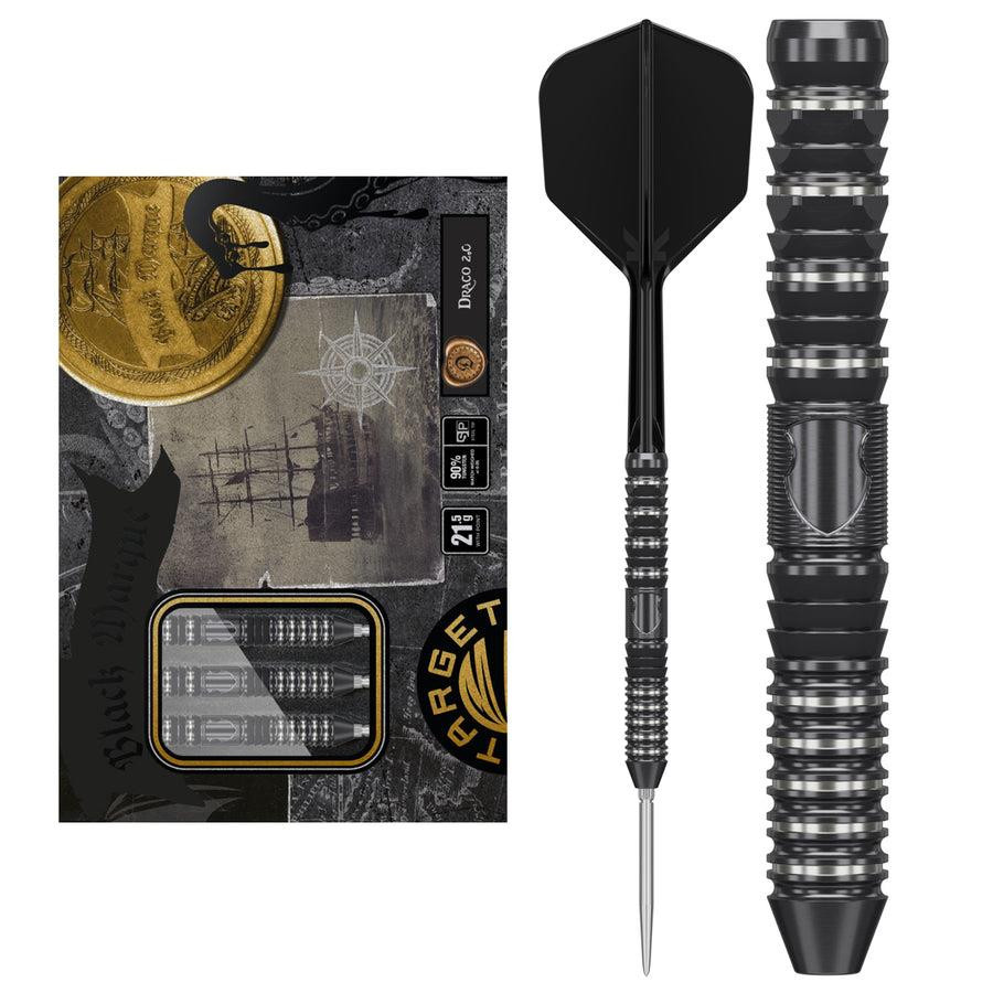 ダーツ TARGET Black Marque Draco Darts set Target Japan Black Marque Draco Gen 2 SP 90% Tungsten Steel Tip