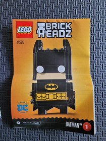 LEGO BrickHeadz 1 41585: Batman, New & Factory Sealed Bags *NO BOX* Retired 