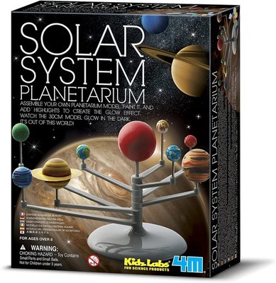Solar System Planetarium - DIY Glow In The Dark Astronomy Planet Model Stem T...