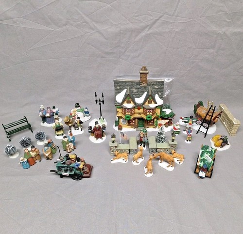 Dept 56 LEMAX Christmas Village Accessories Variety Lot