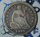 1844 Seated Liberty Half Dime {{{3794