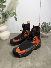 SCARPA Ribelle Tech 2.0 HD Mountaineering Boots Black Orange Vibram Out Men?s 12