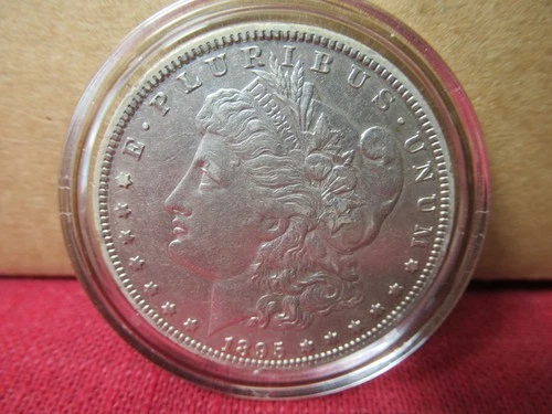 1895-O Morgan Silver Dollar! Key Date! AU!
