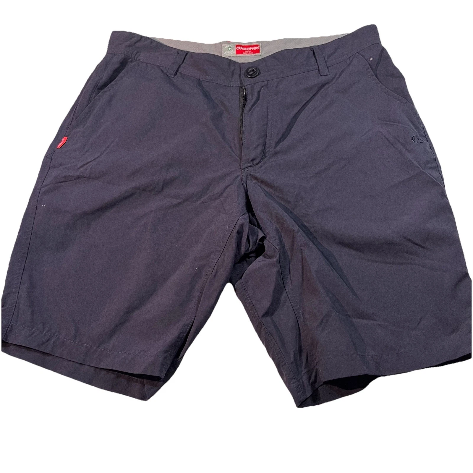 Craghoppers Insect Shield Men’s Shorts Size 34 Blue Camping Fishing Outdoors