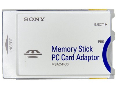 Sony MSAC-PC3 Memory Stick Kartenleser PC, Laptop Karten Adapter Card Reader