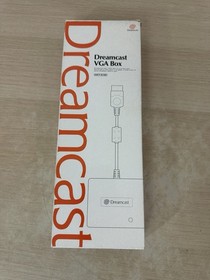 Vintage Sega Dreamcast VGA Box HKT-8100 Japan Official Adapter with Box & Manual