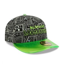 NEW ERA 59FIFTY Dexter's Laboratory "All Over" Light Green with Plastic Visor