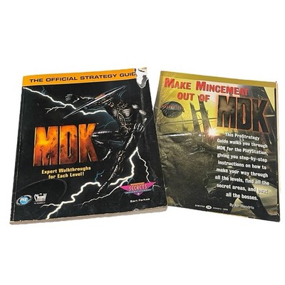 MDK Official Primas Strategy Guide Secrets Of The Games Each Level Walkthrough