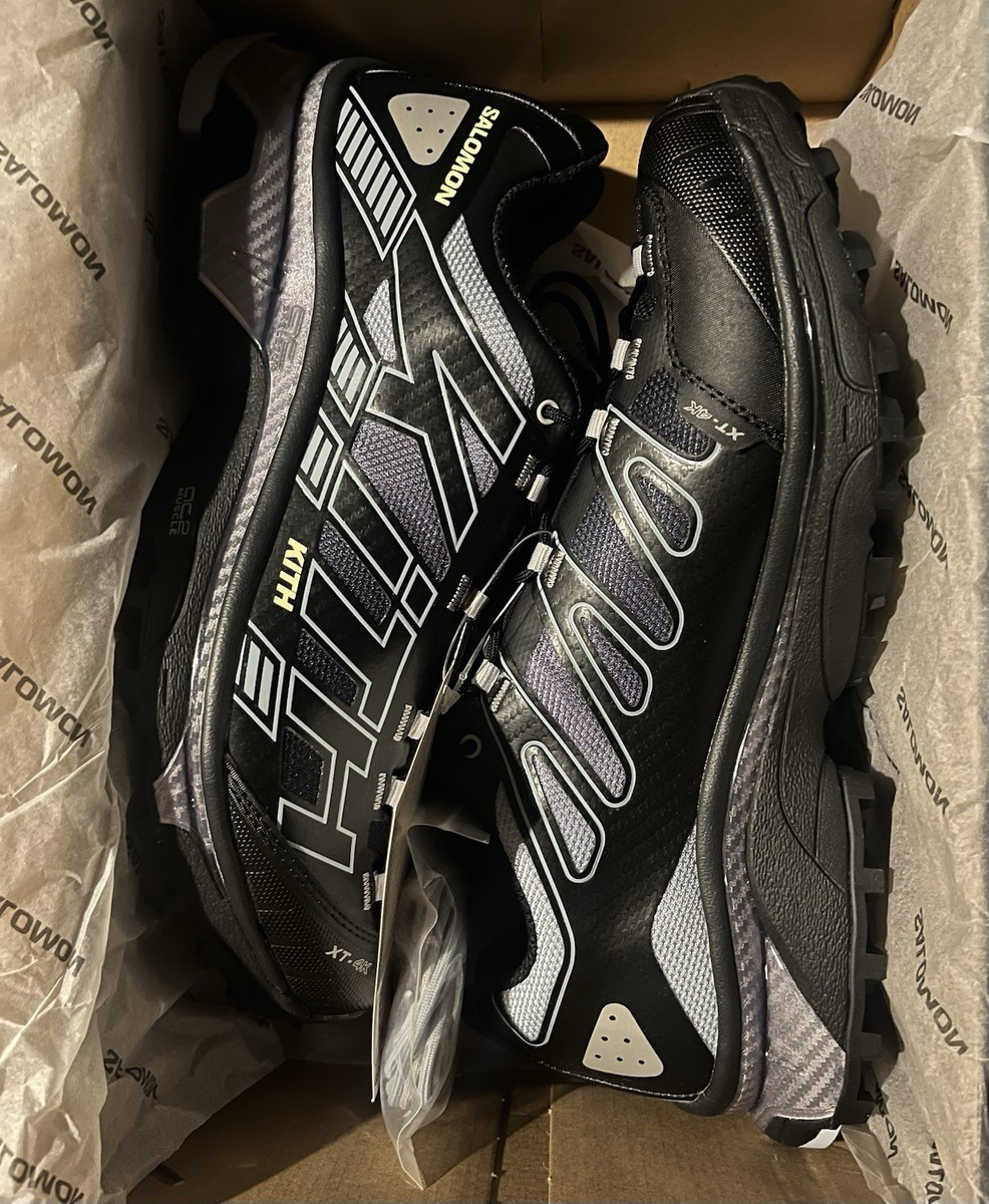Kith x Salomon XT-4K Black / Alloy / Blue Fog Size US 11 Kith x Salomon XT-4K Black / Alloy / Blue Fog Size US 11