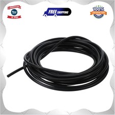 16.4ft Silicone Vacuum Hose 3mm ID High Temp Black Tubing for Automotive Pipe...