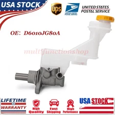 Brake Master Cylinder With Reservoir Assembly For Nissan Rogue 2.5L L4 2008-2015