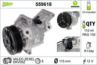 Valeo Kompressor Klimaanlage Passend FüR Mazda CX-3 DK 2 DL DJ