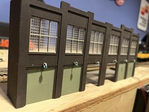 N Scale custom built industrial building 