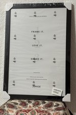 holz bilderrahmen groß 60*90 Schwarz