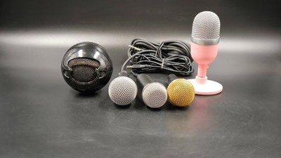 5er Set Razer Blue Snowball Mikrofone Verschiedene Modelle/Marken Nicht Getestet