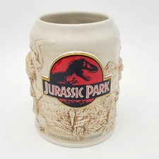 Universal Studios Exclusive Jurassic Park Fossil Bone Sculpted Jumbo Mug New