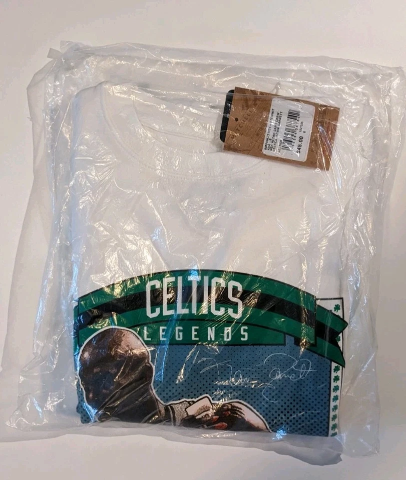 Sudadera Mitchell & Ness Retro Boston Celtics Kevin Garnett Cuello Redondo Pequeña Nueva con Etiquetas Foto 2 de 4