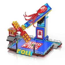 Mould King 11015 Octopus Carousel Building Blocks 1668Pcs Toy Set - New