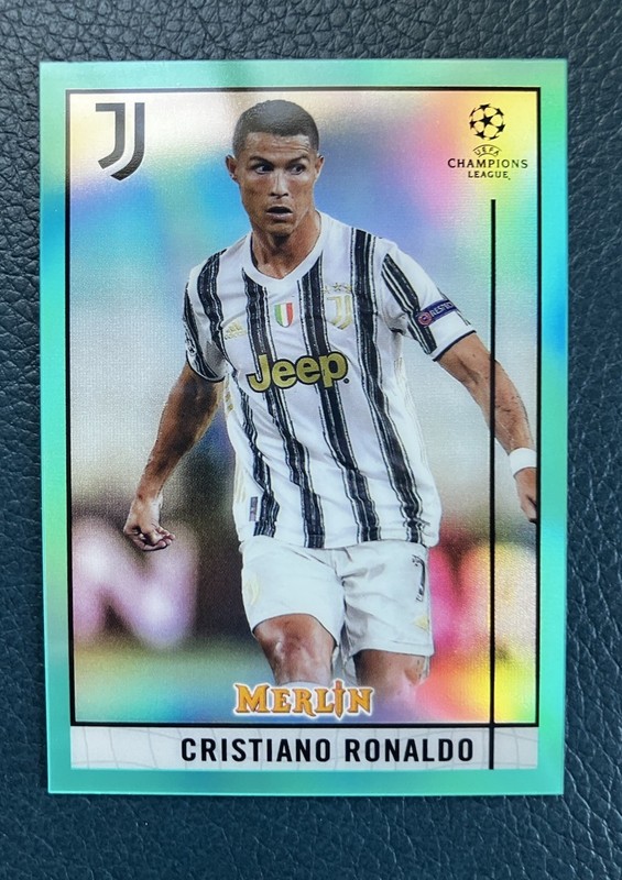 2021 tops Merlin Cristiano Ronaldo teal refractor /199 Super Rare