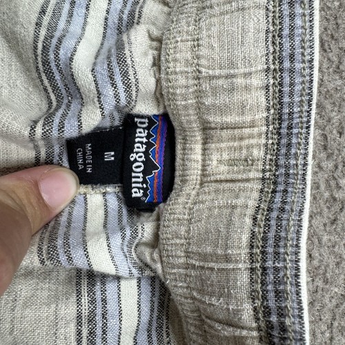 Patagonia Boy's Shorts Size M Brown Drawstrings Lightweight Outdoor Camping Hike - Picture 6 of 8