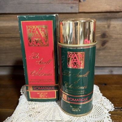 Aromatique ''The Smell Of Christmas'' 3 oz Vintage Room Fragrance Spray Unused USA