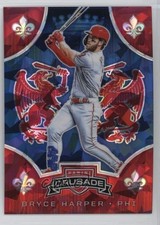 2019 Panini Chronicles Crusade Blue Ice Prizm 65/99 Bryce Harper #9 08rm