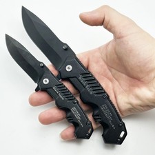 Stainless Steel Folding Knife – Portable Survival Pocket Knife with Sharp Blade