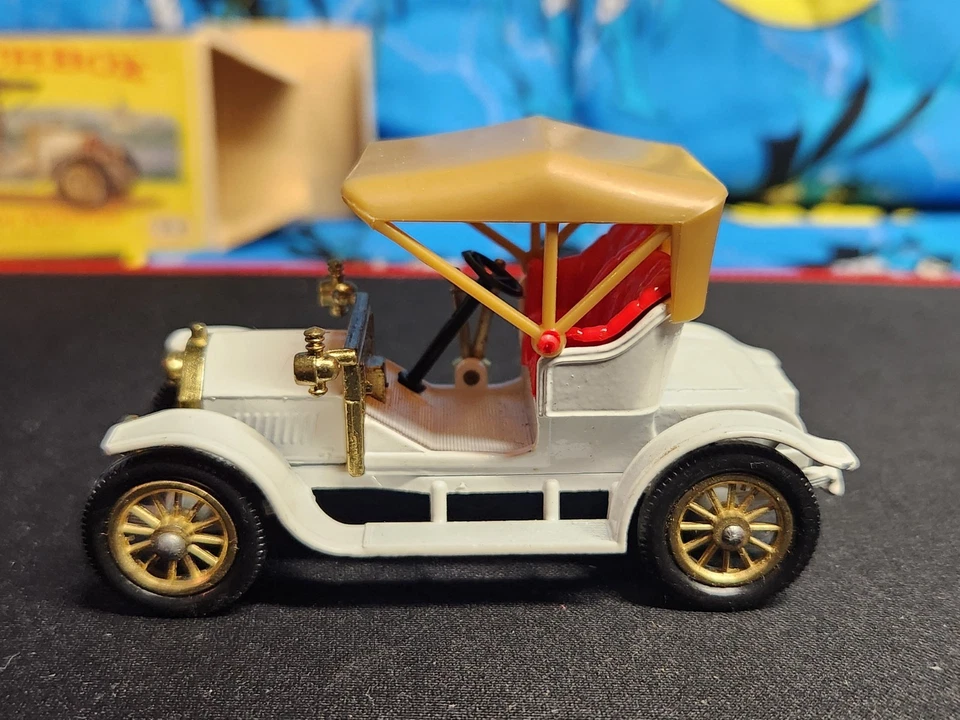 Lesney Matchbox Models Of Yesteryear Y4 1909 Opel Coupe with original E Box - Image 2 of 4